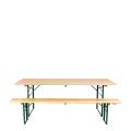 Table kermesse 80 x 220 cm H 78 cm