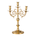 Chandelier Vintage doré
