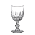 Verre à pied à vin Vintage style cristal Ø6-9 cm H12-15cm 15-20cl