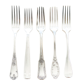 Fourchette de table Vintage argent