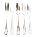 Fourchette de table Vintage argent