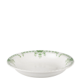 Plat creux Vintage bleu vert