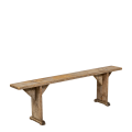 Banc en bois vintage