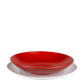 Assiette Tobou rouge Ø 30 cm