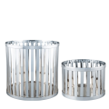 Réhausse Cambridge acier Ø 15 cm H 10,5 cm