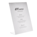 Porte-menu plexi A4