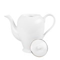 Cafetière blanche filet Argent 140 cl