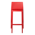 Chaise haute Sila rouge H 100 cm