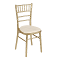 Chaise Bambou or assise écrue