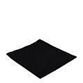 Serviette de table Marjorie noir 50 x 50 cm ignifugée M1