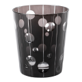 Gobelet Mélodie noir Ø 8 cm H 9 cm 24 cl