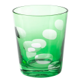 Gobelet Mélodie vert Ø 8 cm H 9 cm 24 cl