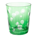 Gobelet Mélodie vert Ø 8 cm H 9 cm 24 cl