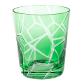 Gobelet Mélodie vert Ø 8 cm H 9 cm 24 cl