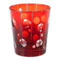 Gobelet Mélodie rouge Ø 8 cm H 9 cm 24 cl