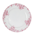 Petite assiette Vintage rouge rose