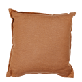 Coussin en toile terracotta Vintage 40 x 40cm