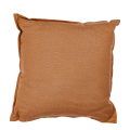 Coussin en toile terracotta Vintage 40 x 40cm