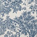 Serviette de table Toile de Jouy bleu 50 x 50 cm