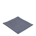Serviette de table Marjorie gris anthracite 50 x 50 cm ignif. M1