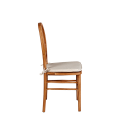 Chaise Sphinx avec coussin crème