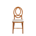 Chaise Sphinx avec coussin crème