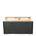 Bar buffet pliant Cigare Club beige 100 x 200 cm H 110 cm