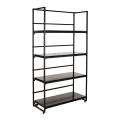 Etagère noire 40 x 100 cm H 180 cm