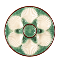 Assiette à huître Vintage verte Ø 25 cm