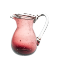 Carafe Vintage en verre coloré