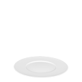 Assiette lunch Plane Blanche Ø 23 cm