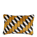 Coussin Domino gold 40 x 60 cm