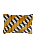 Coussin Domino gold 40 x 60 cm