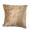Coussin Onde beige 45 x 45 cm