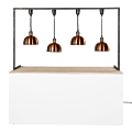 Arche lampe chauffe-plat L 2 m H 117 cm