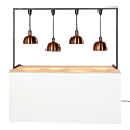 Arche lampe chauffe-plat L 2 m H 117 cm