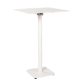 Mange-debout Soft blanc 70 x 70 cm H 110 cm (outdoor)