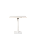 Table Soft blanc 70 x 70 cm H 76 cm (outdoor)