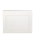 Bar pliant Moulure blanc 55 x 150 cm H 115 cm
