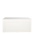 Buffet pliant Moulure blanc 100 x 200 cm H 90 cm  - Délai 48h