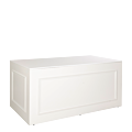 Buffet pliant Moulure blanc 100 x 200 cm H 90 cm  - Délai 48h