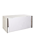 Buffet pliant Moulure blanc 100 x 200 cm H 90 cm  - Délai 48h