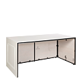 Buffet pliant Moulure blanc 100 x 200 cm H 90 cm  - Délai 48h