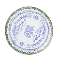Assiettes Vintage bleu vert