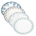 Assiettes Vintage bleu vert