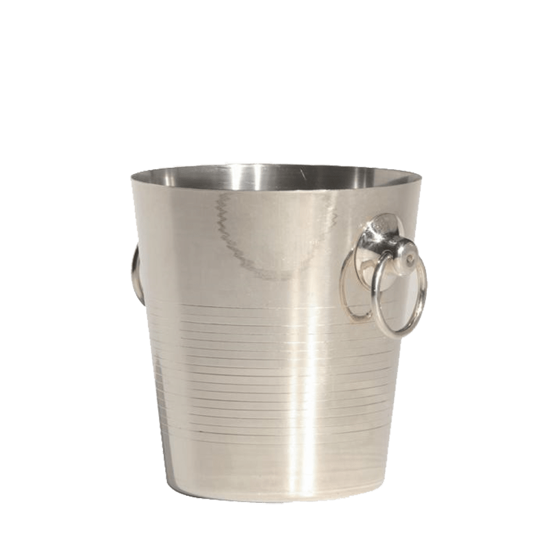 Seau &agrave; champagne argent &Oslash; 20 cm H 20 cm