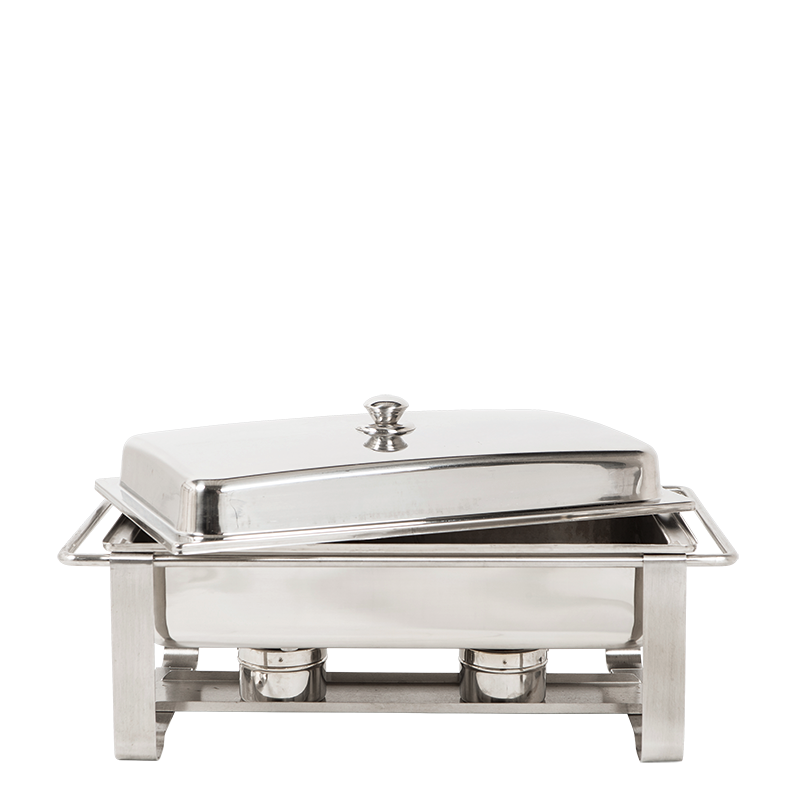 Nécessaire à buffet chaud 2 brûleurs L 62 H 38 P 36 cm