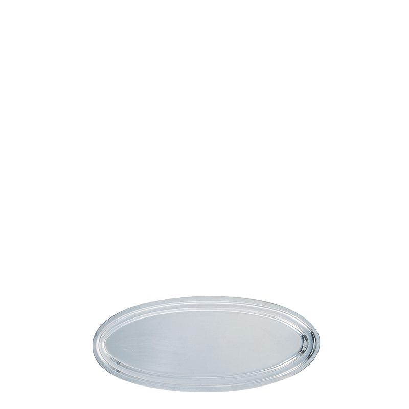 Plat ovale argent 60 cm