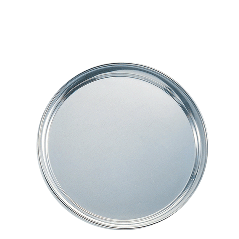Plateau de service inox 40 cm