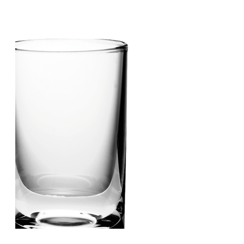 Location Verre à vodka petit modèle Ø 3,5 cm H 7 cm 4 cl - Options